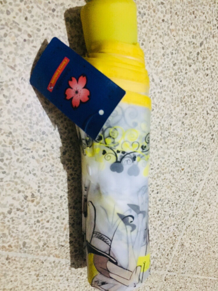 Payung Lipat 3 Transparant Korea Merk Sakura Original