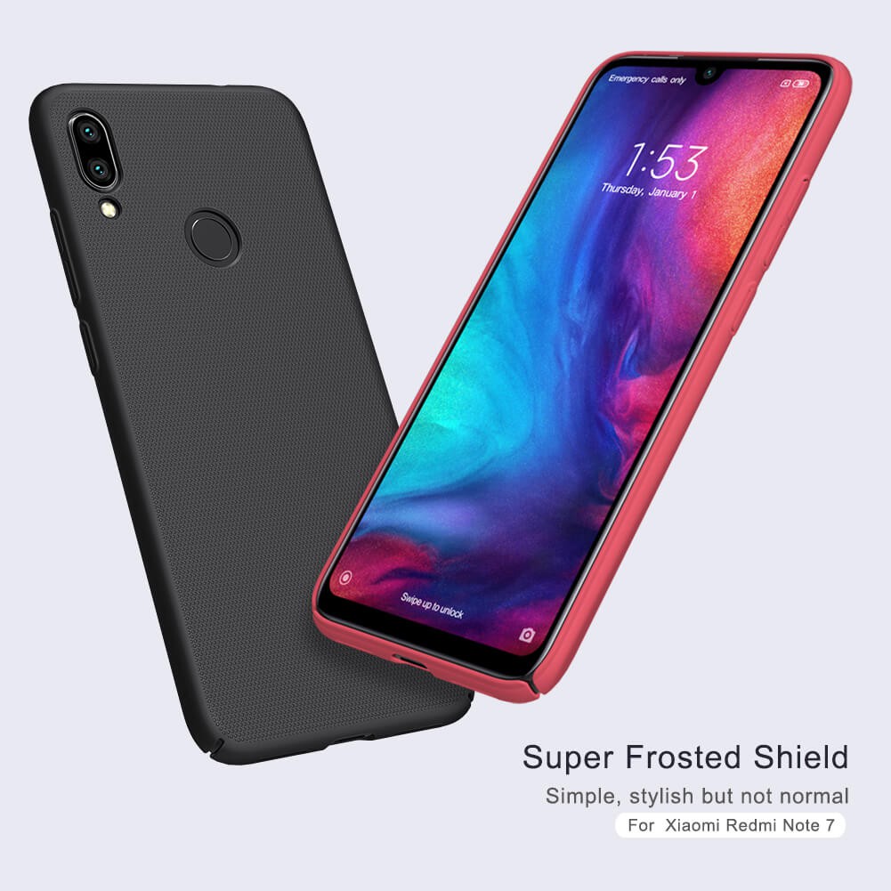 AUTHENTIC LUXURY Hard case XIAOMI REDMI NOTE 7 / REDMI NOTE 7 PRO Frosted