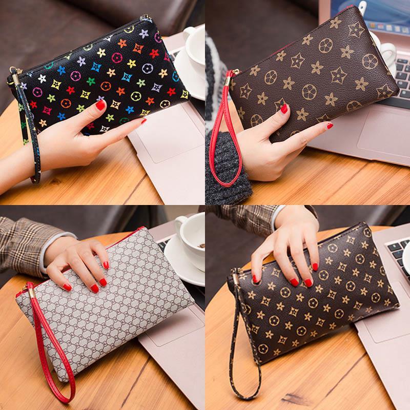 ASIN829 Tas tangan wanita dompet panjang T93 Dompet Wanita Panjang Bahan Kulit PU Leather Premium