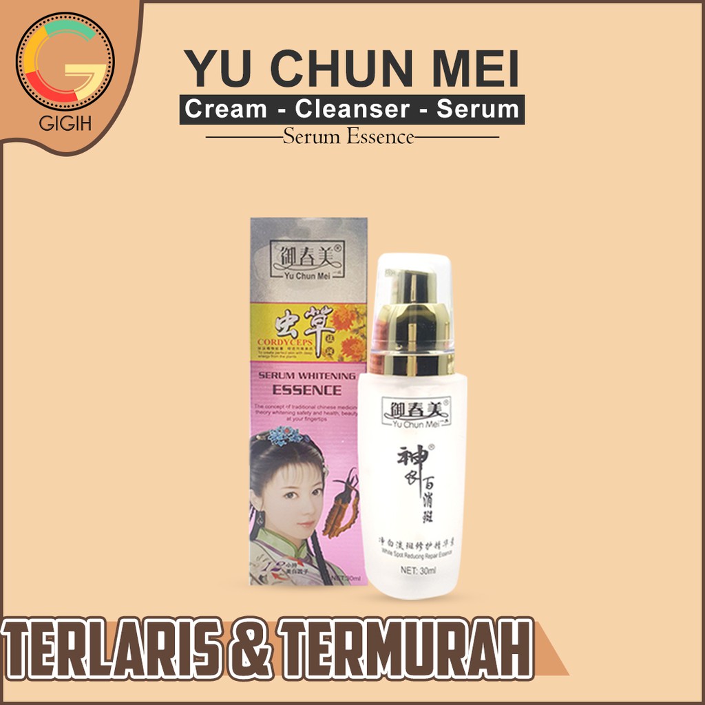 GROSIR Serum Whitening Essence Yu Chun Mei/ Serum Essence Cordyceps BPOM