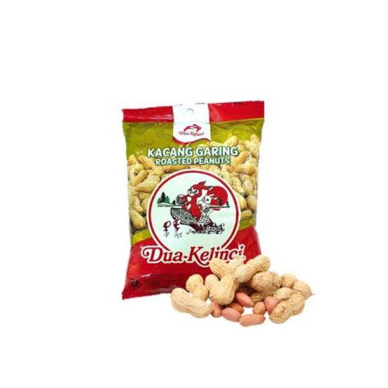 

Kacang garing Dua kelinci 180gr