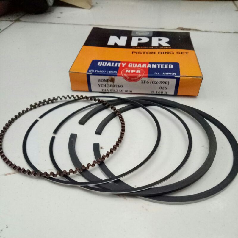 ring piston GX390 size 0.25 ring seher ring set GX 390 oversize 025