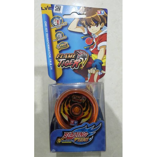[KHUSUS PEMBELIAN DI COMIC CON] Yoyo Blazing Teens Flame Tiger V