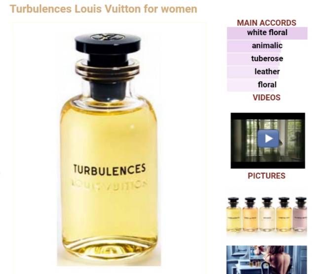 louis vuitton parfum turbulence