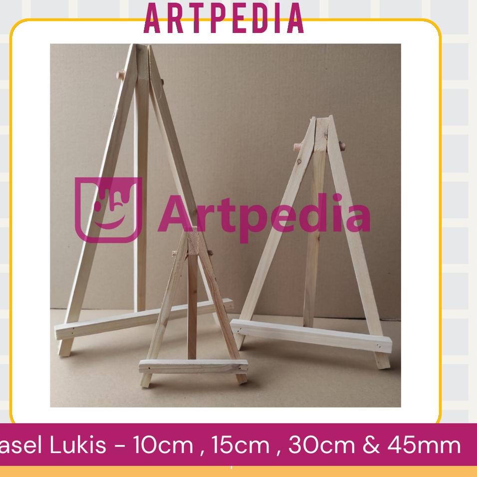 

CMS Easel Stand Lukis / Stand Lukis 10cm 15cm 20cm 30cm 40cm / Easel lukis premium Promo Awal Tahun