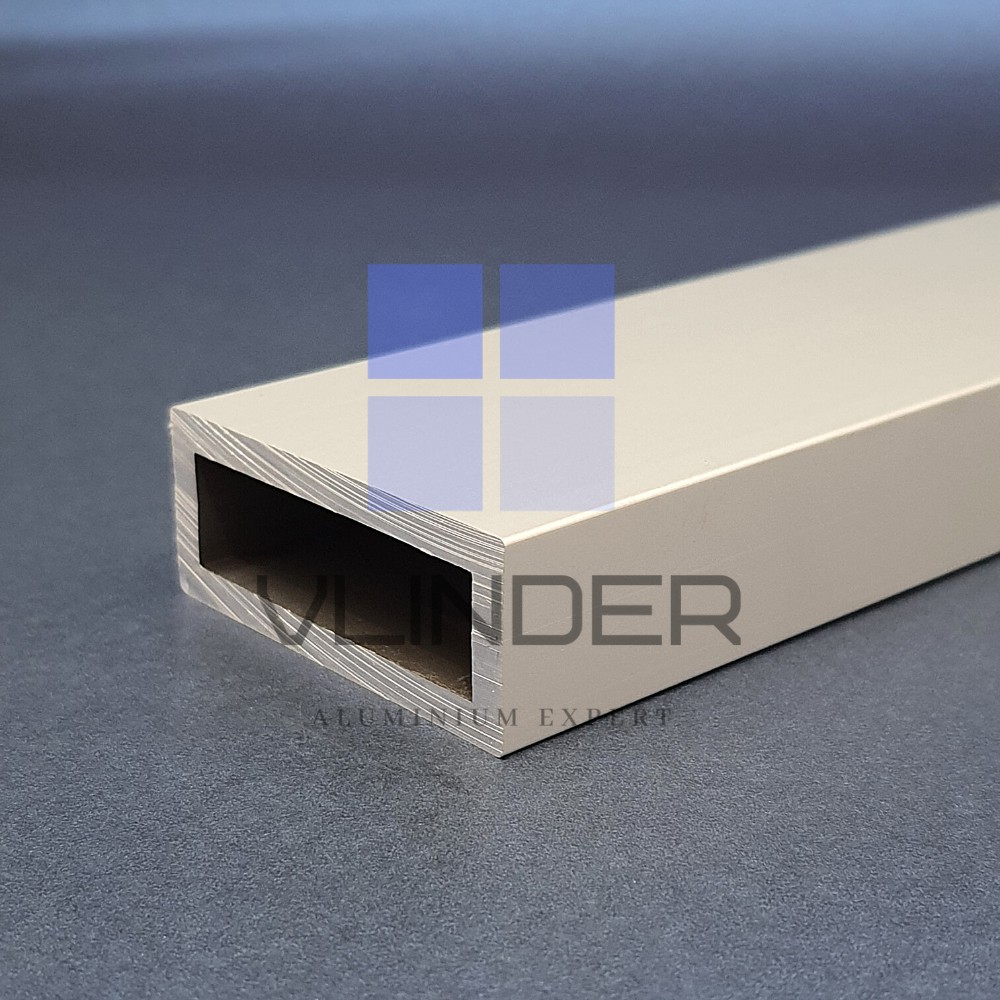 Milota.Co Hollow Aluminium 50 Mm X 20 Mm, T. 4.0 Mm - L. 10 Cm