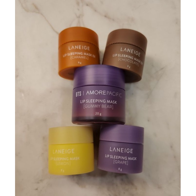 Jual [FULLSIZE & MINI Free Mini Spatula] Laneige Lip Sleeping Mask