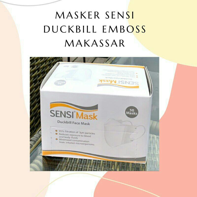 Masker Sensi Duckbil ORI ada embos Sensi