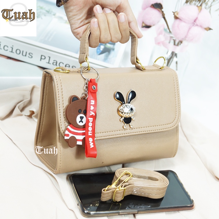 TUAH SLIMBAGS (  HARGA GROSIR ) | SLingbag Minixo Kotak 2 in 1 Premium Series High quality MX 24-27/ Tas Selempang Wanita / Tas jinjing Wanita / Tas Wanita ala Korea/ Tas wanita Terbaru kekinian &amp; Terlaris