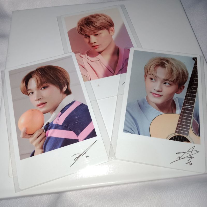 Photocard pola haechan mark taeil nature republic natrep