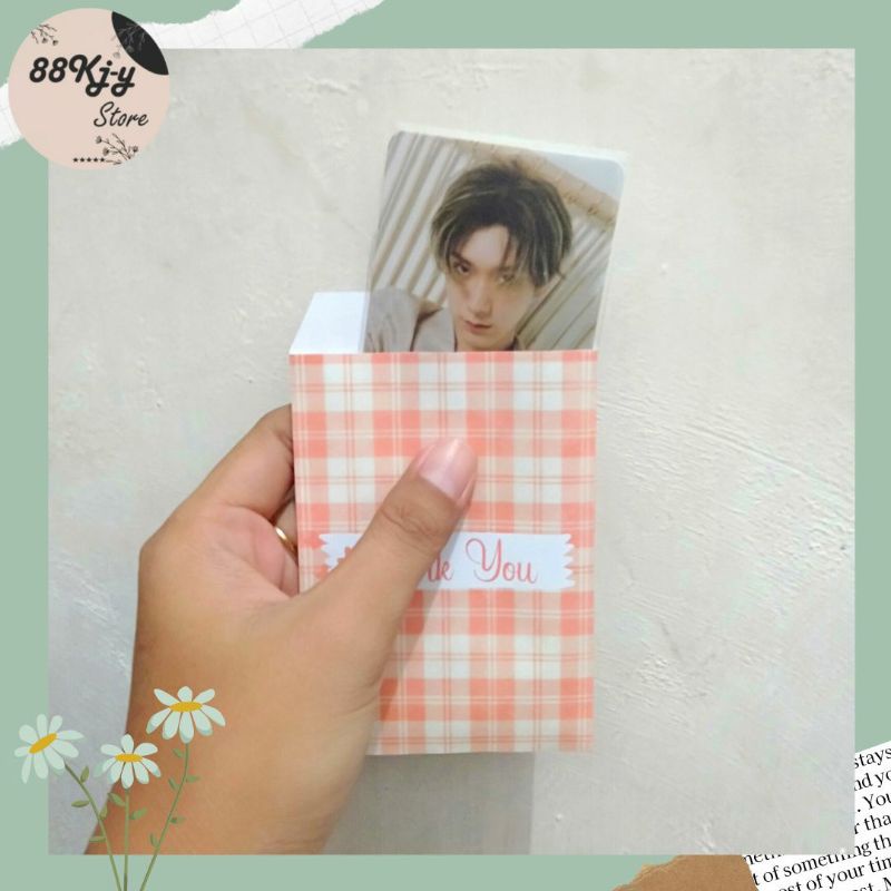 

AMPLOP PACKING Aestetic PHOTOCARD kpop