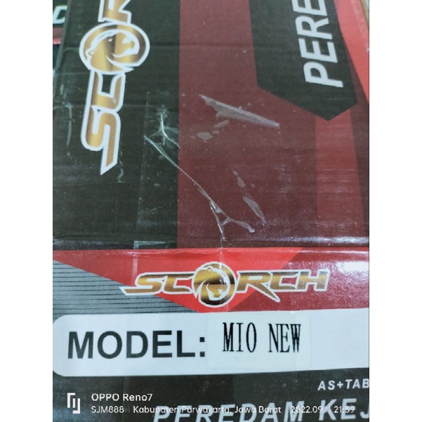 as shock depan +tabung mio new /mio sporty.