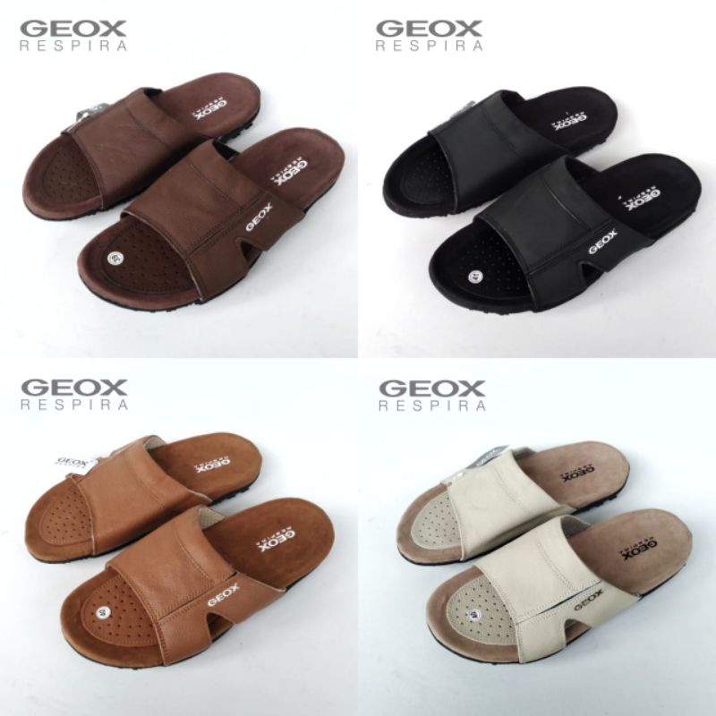 SANDAL PRIA - GEOX RESPIRA - KULIT ASLI SANDAL SLOP