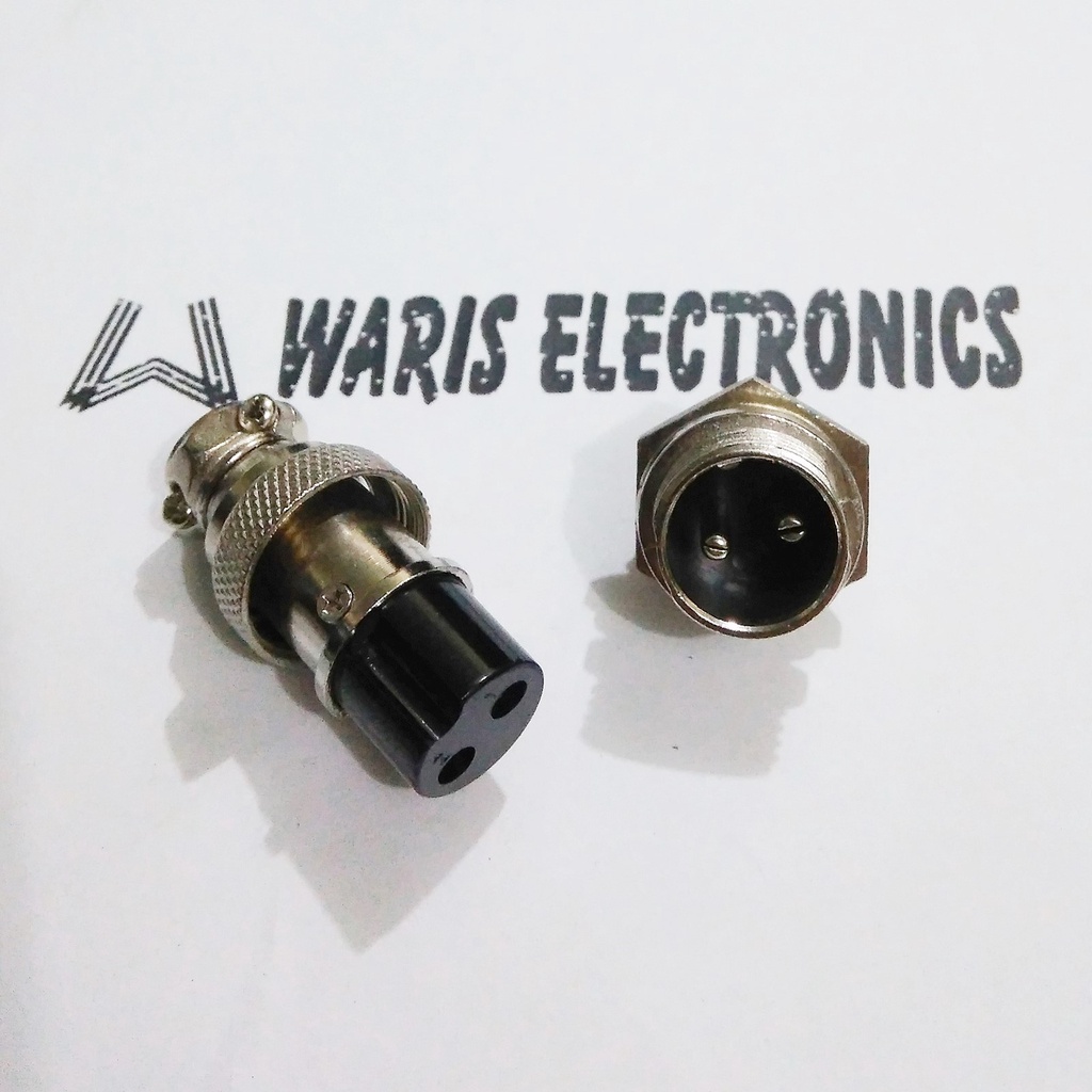 jack connector CB 2 pin kaki