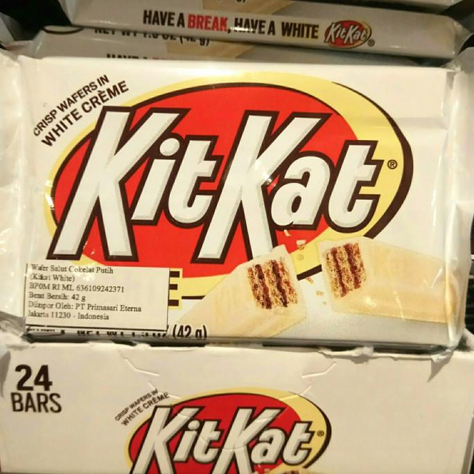 

```````] Kit Kat White Crisp Wafers 42 gr / Import