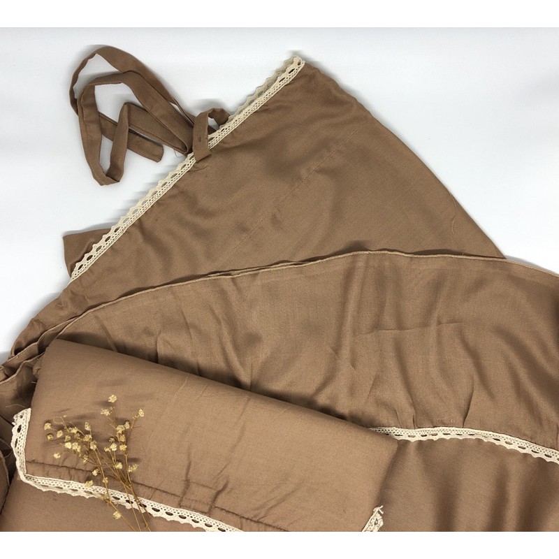 MUKENA RAYON COKLAT SUSU