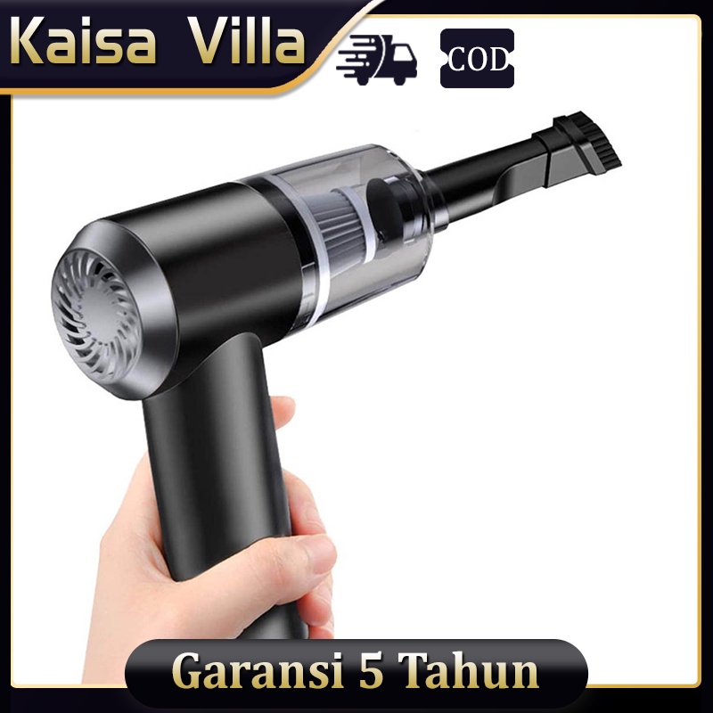 KAISA VILLA Vacum Cleaner Portable Mini Mobil Wireless Kasur Penyedot Debu Vakum