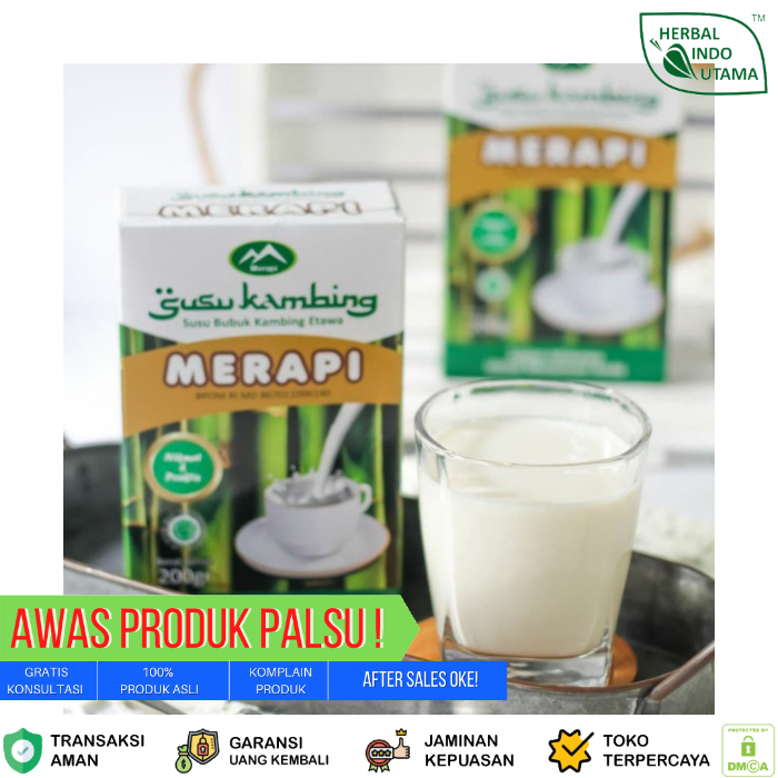 

SUSU Kambing Etawa Merapi HIU 200 gr Original Cokelat Strawberry