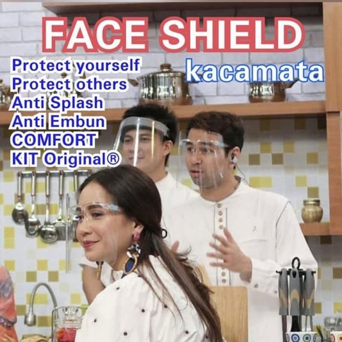 Face Shield Kacamata Nagita 002 Face shiled Murah Pelindung Wajah TANPA BOX