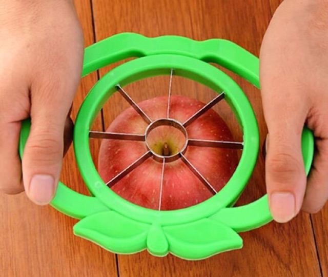 APPLE SLICER CUTTER PEMOTONG BUAH APEL PEAR FRUIT SLICE STAINLESS