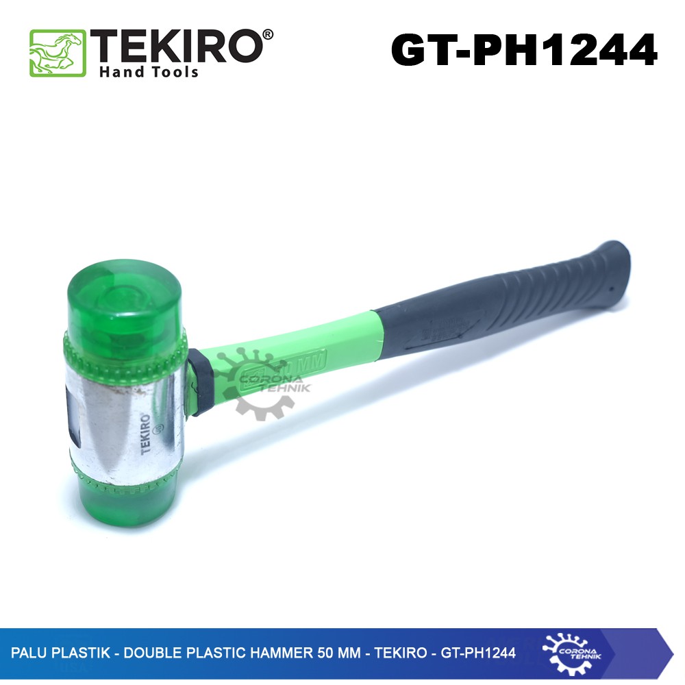 GT-PH1244 - Palu Plastik - Double Plastic Hammer 50 mm - Tekiro