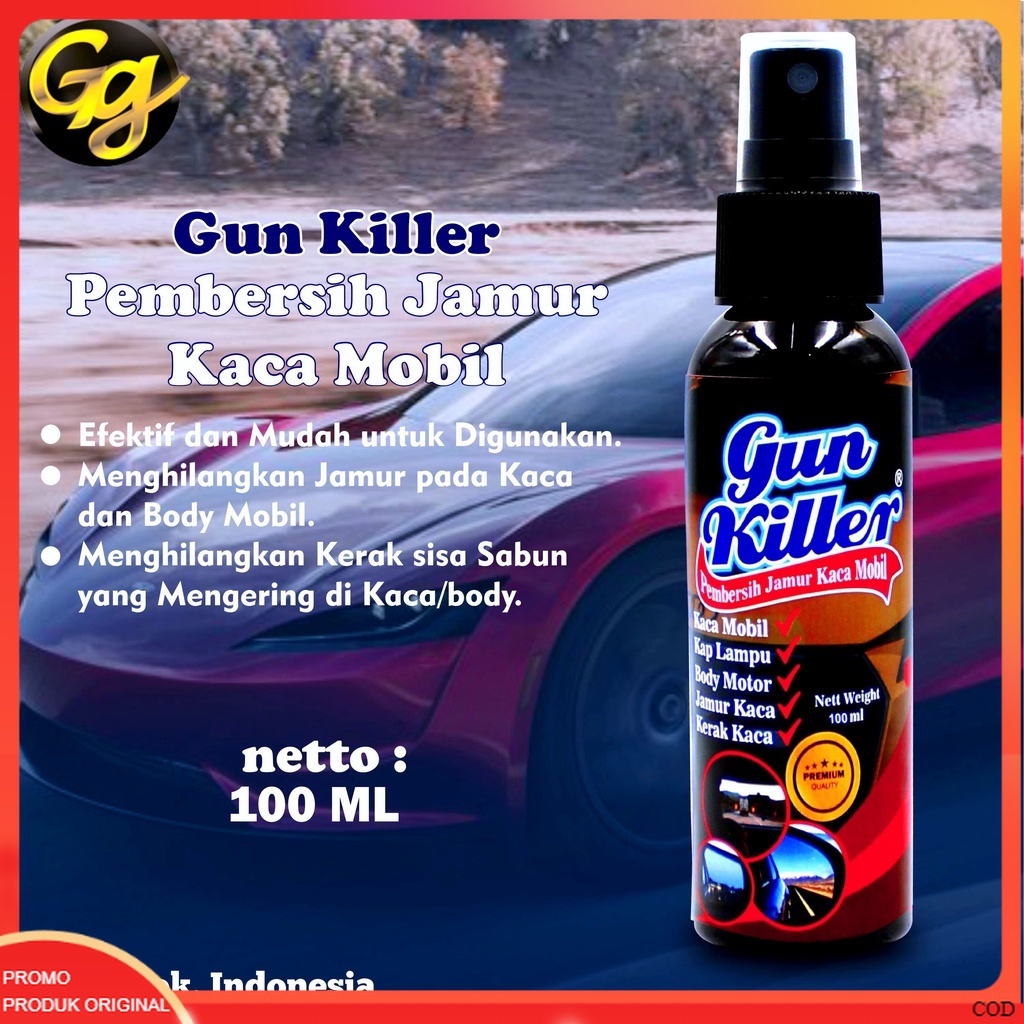 Cairan Pembasmi Jamur Kaca Semprot Gun KIller PEMBERSIH LAMPU MOBIL KUSAM BURAM PERMANEN PEMBERSIH J