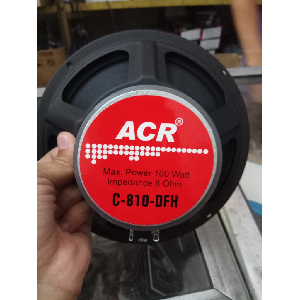 Speaker ACR FullRange 8 inch ACR C 810DFH ACR Full Range 8" 810 DFH 60W ORIGINAL 8in Speaker Mid