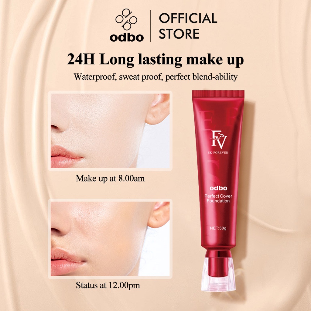 [BPOM]ODBO FV ORIGINAL COVER FOUNDATION 30G ORIGINAL PERFECT MAGIC FLAWLESS AND LONG-LASTING MAKEUP