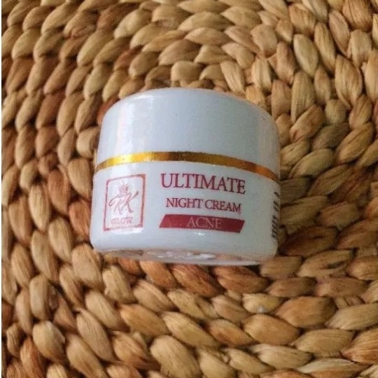 RK GLOW ULTIMATE ACNE NIGHT CREAM _ RK NIGHT ACNE _ RK GLOW NIGHT CREAM _ RK GLOW ACNE BPOM / jualan