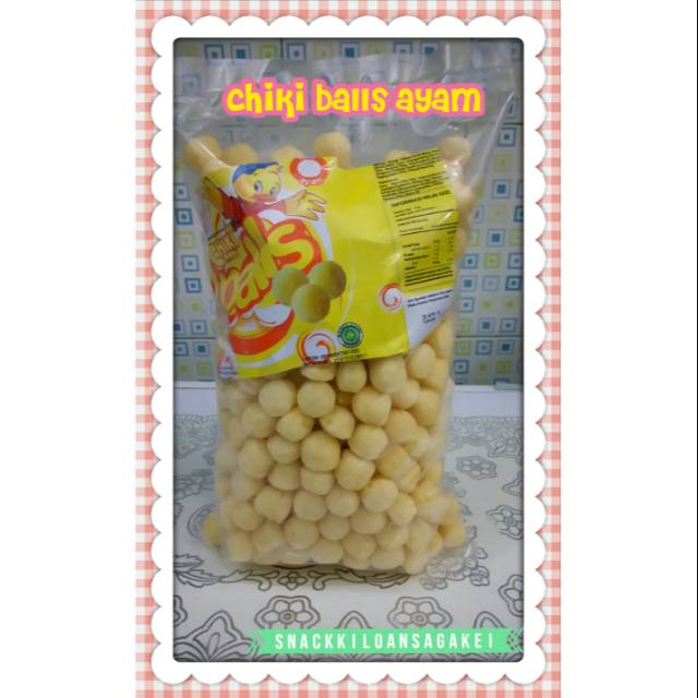 

Chiki Balls Ayam 250gr | Snack Kiloan Murah