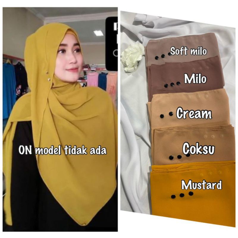 Hijab Pasmina Ceruty | Jilbab Pasmina Ceruty | Pasmina Ceruty