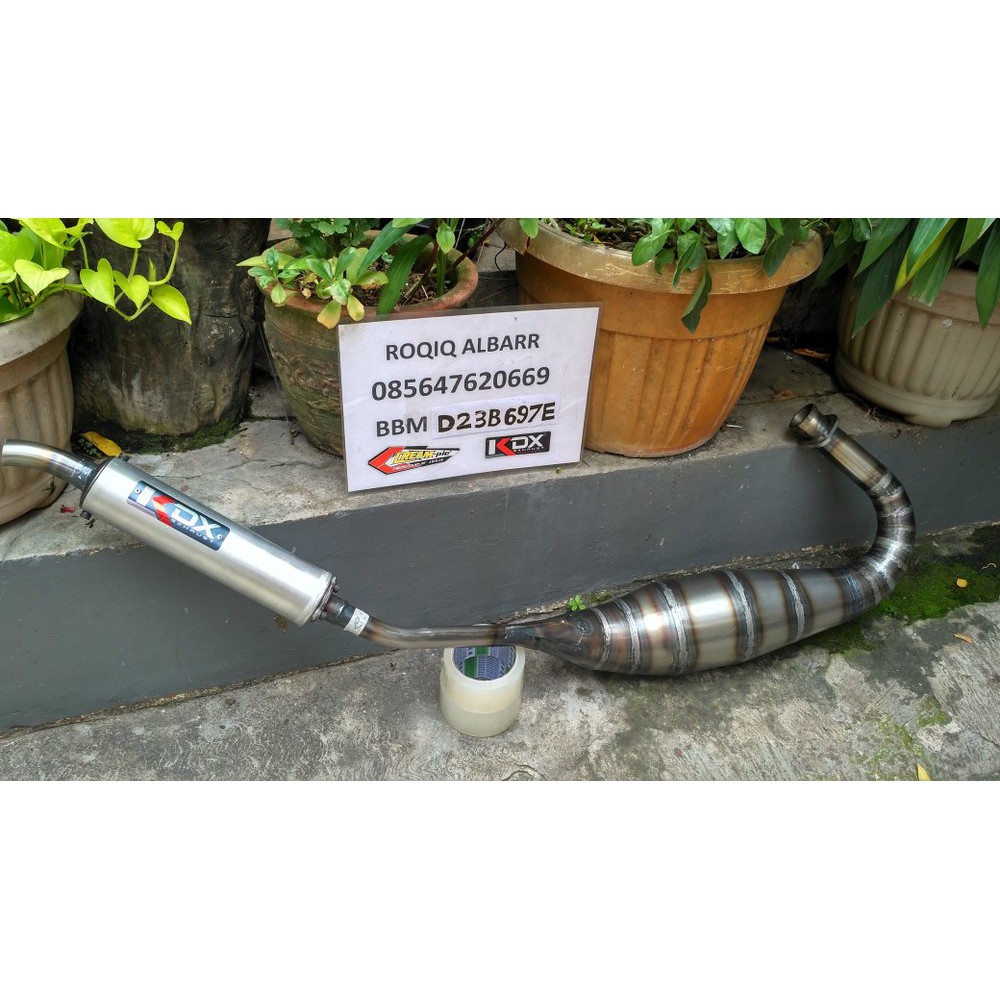 KNALPOT KDX ORI JOGJA NINJA R/RR