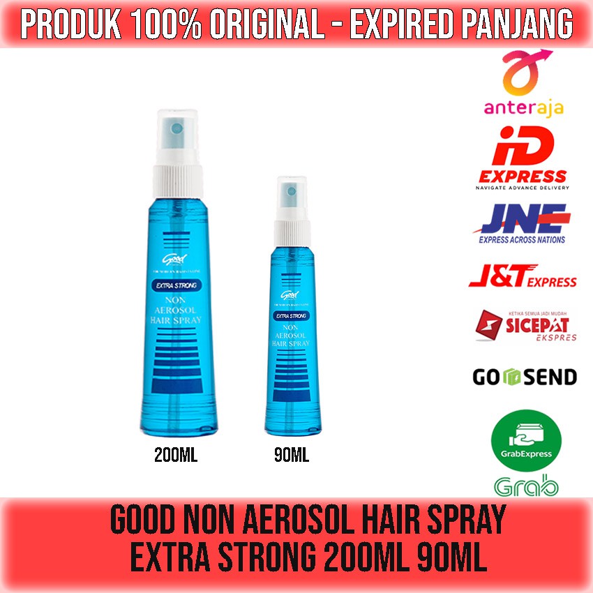 GOOD HAIR SPRAY RAMBUT NON AEROSOL EXTRA STRONG 90ml 200ml