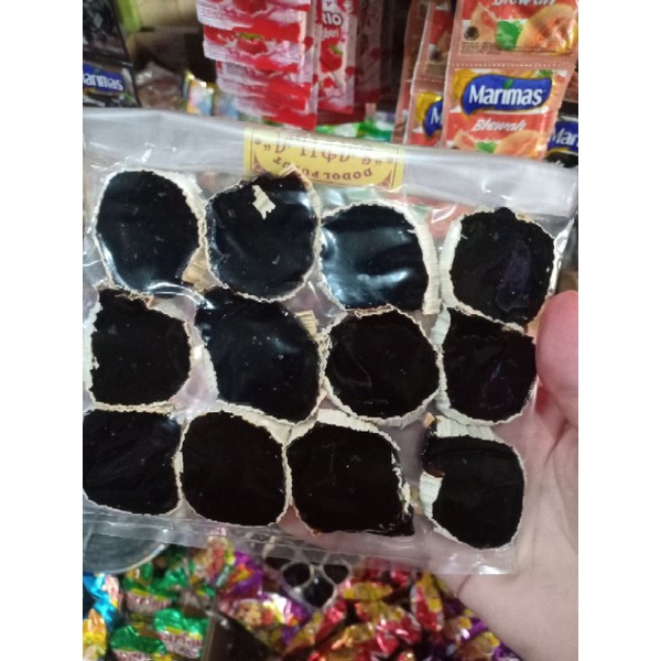 

dodol pulut bentuk bulat