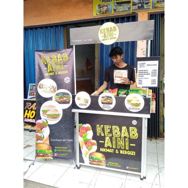 

PAKET USAHA KEBAB DAN BURGER KEKINIAN TINGGAL BERJUALAN