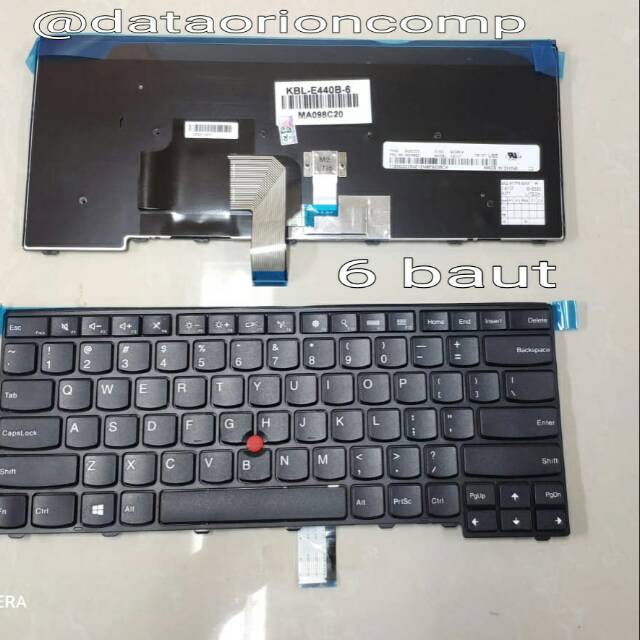 Keyboard Laptop Lenovo Thinkpad E431 E440 E455 L440 T431 T431S T440 T440P 6 BAUT