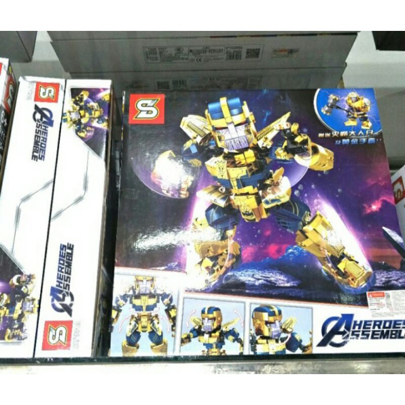 SY 1319 Brick Lego Thanos Avengers End Game infinity War sY 1319