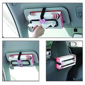 Holder Tissue Car Penjepit Tempat Tissue Mobil