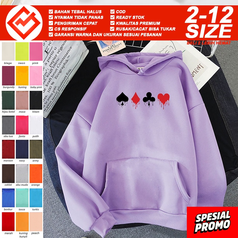 Jaket Jeket Hoodie Hoody Kids Fashion Baju Anak Kecil Tanggung Karakter Unisex Laki Perempuan Cewek 