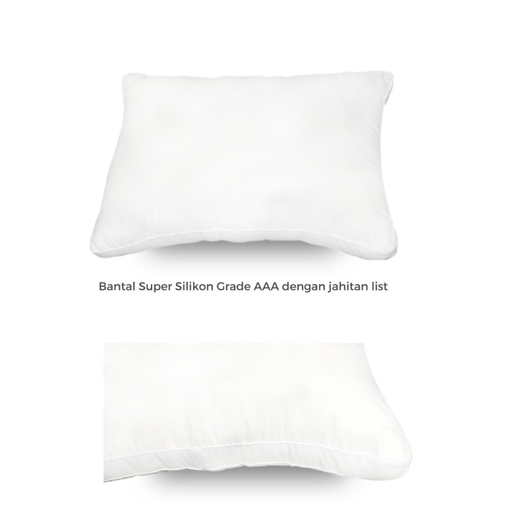 Bantal / Guling Tidur Merk Kendra - Bahan Super Silikon Grade AAA