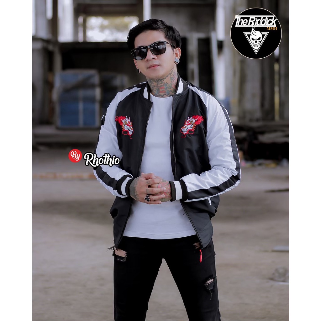 JD- JAKET BOMBER PRIA SUKAJAN / JAKET BOMBER PRIA RHOTHIO TERBARU DAN TERMURAH ORIGINAL