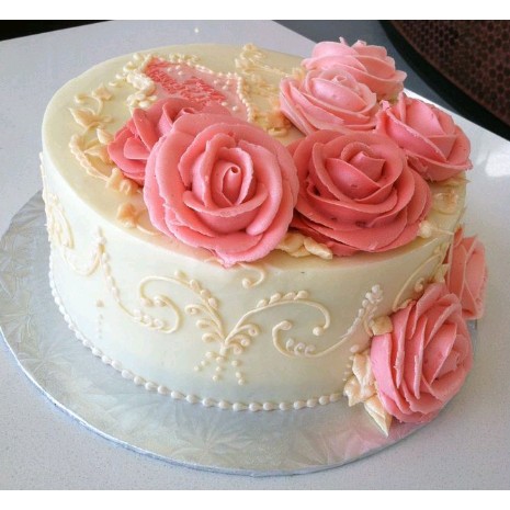 

Kue Ulang Tahun Bulat (cake)