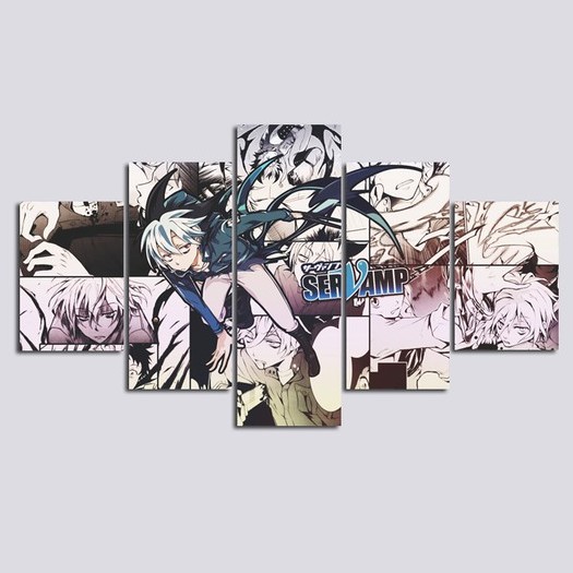 HIASAN DINDING SET ANIME SERVAMP SLEEPY ASH SPECIAL EDITION