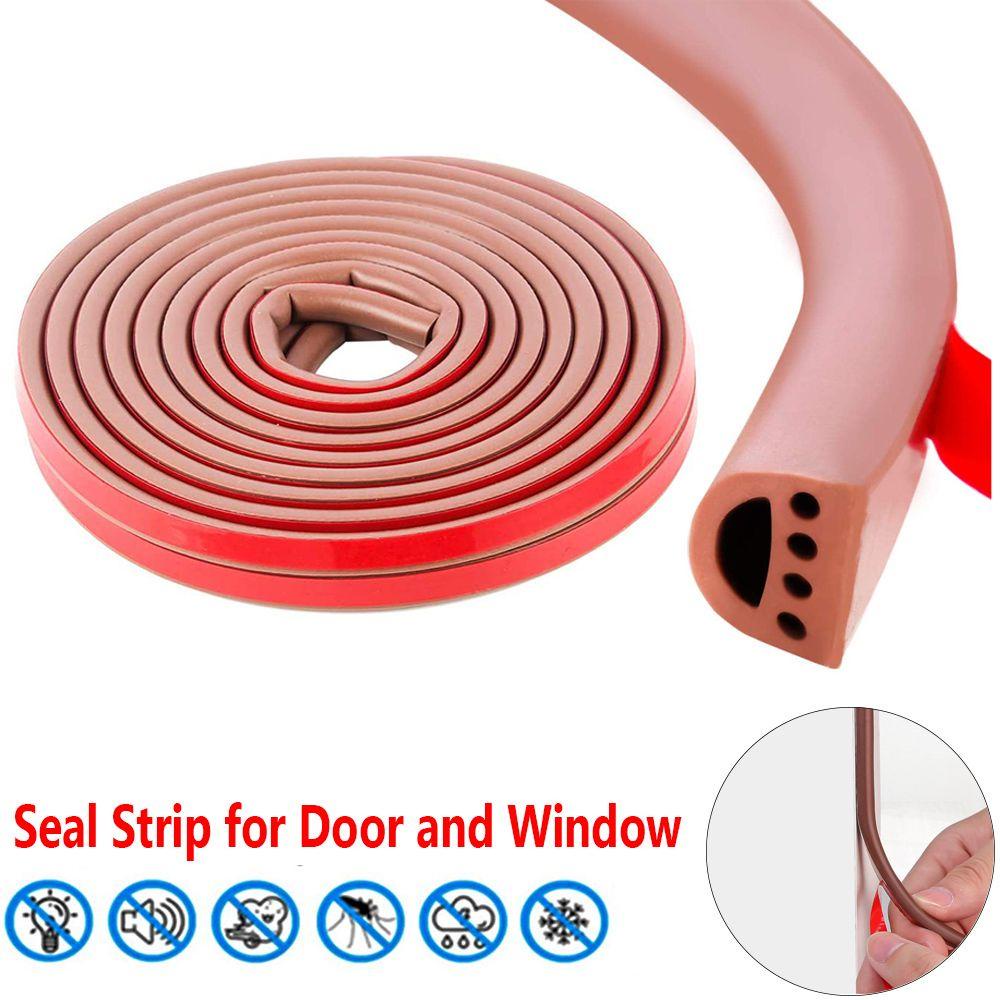 TOP 6m Sealing Strip Anti Tabrak Kedap Suara Self-adhesive Draft Excluder