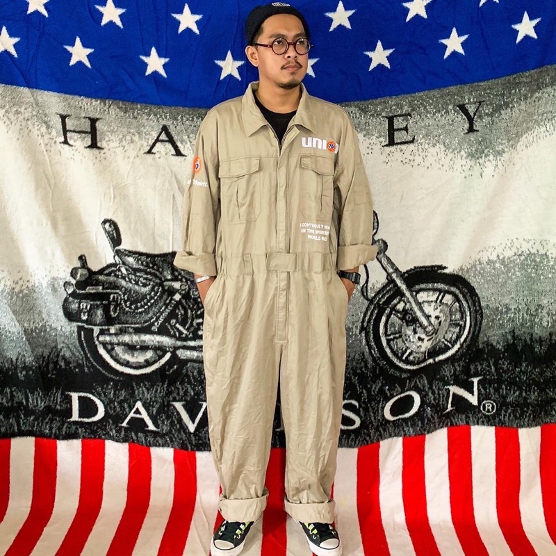 Vintage 76 Lubricant Coverall / Wearpack LS Khakis