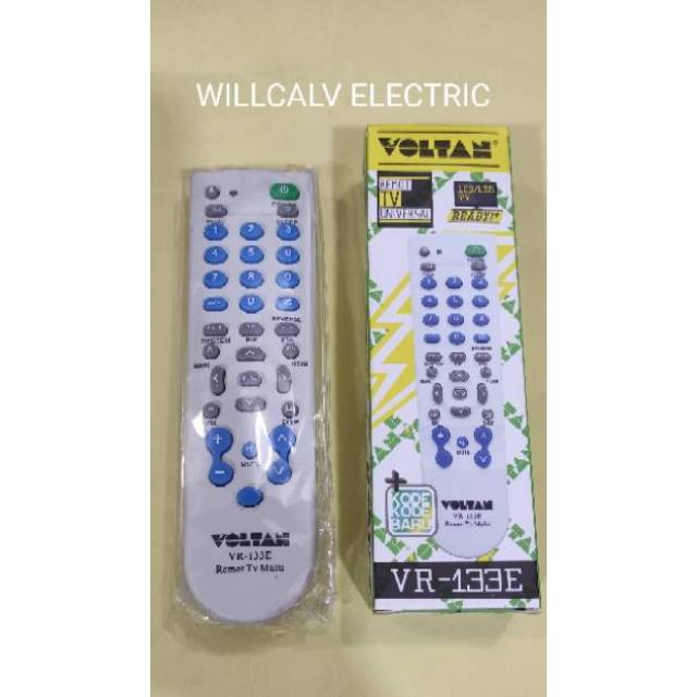 REMOT TV UNIVERSAL - REMOTE TV MULTI FUNGSI 133E PLUS LED