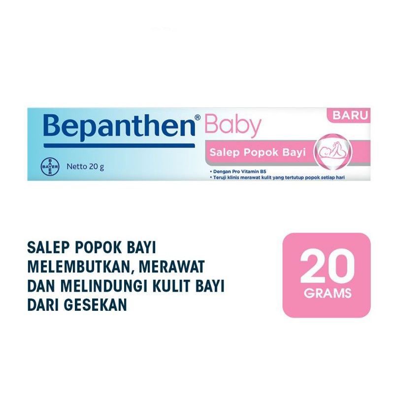 Bepanthen Baby Salep Popok Bayi 10 gr / 20 gr