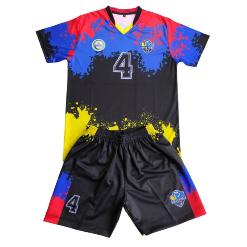 baju voli fullprinting/jersey volly/baju stelan volly pria