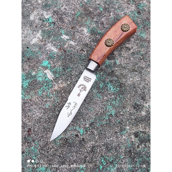 pisau cap garpu handle bungkuk 4inci/11cm
