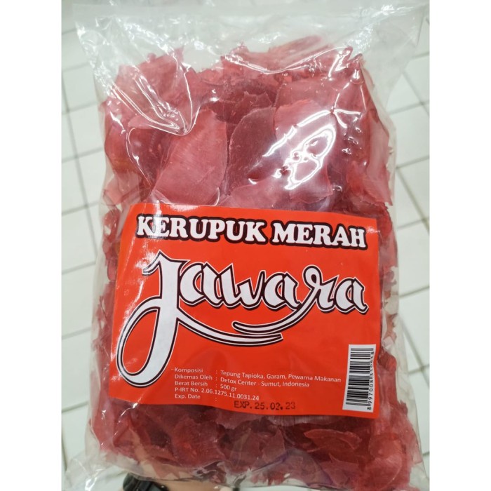 

JAWARA KERUPUK MERAH 500G